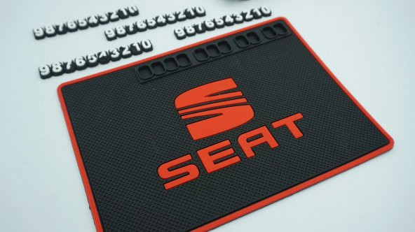 Seat Torpido Üstü Telefon Numaratörlü Silikon Ped - 3
