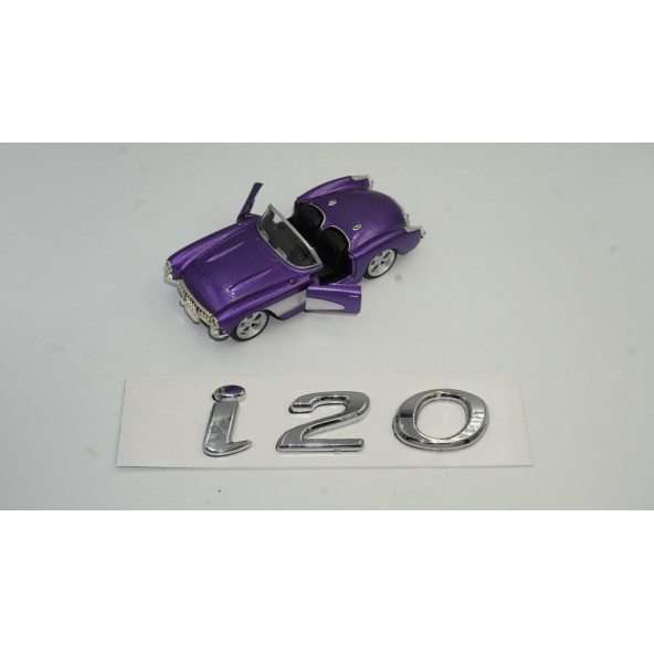 Hyundai İ20 Bagaj Krom ABS 3M 3D Yazı Logo Amblem - 2