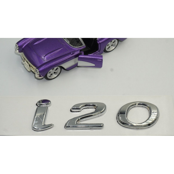 Hyundai İ20 Bagaj Krom ABS 3M 3D Yazı Logo Amblem - 4