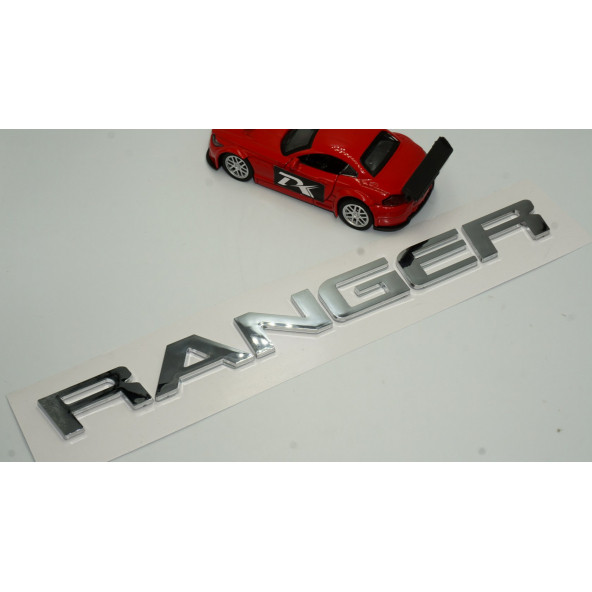 Ford Ranger 2012-2019 Ön Panjur Gümüş Krom ABS 3M 3D Yazı Logo - 2