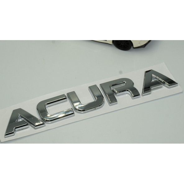 DK Acura MDX TSX RDX TL Krom ABS Bagaj 3M 3D Yazı Logo Amblem - Resim 3