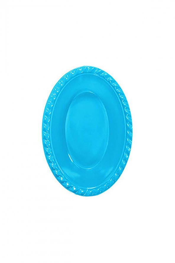 OVAL KASE TURKUAZ 8Lİ