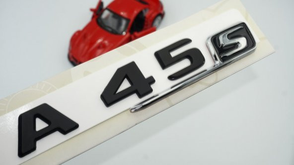 A45S Bagaj Yazı Logo Siyah Renk Orjinal Ürün