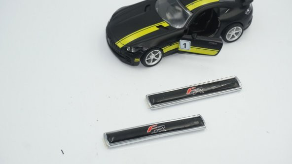 Seat FR Logo Yan Çamurluk 3M 3D ABS Logo Amblem Arma - Resim 2