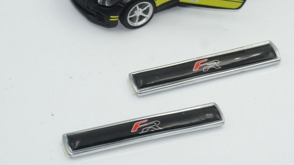 Seat FR Logo Yan Çamurluk 3M 3D ABS Logo Amblem Arma - Resim 3