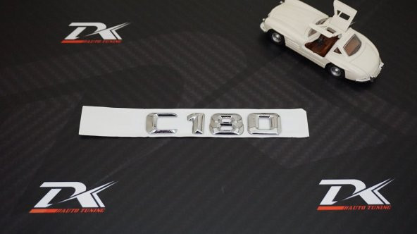 C180 Bagaj Krom Metal 3M 3D Yazı Logo - 2