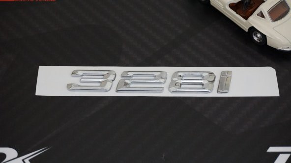 Bmw 328İ Bagaj Krom Metal 3M 3D Yazı Logo - Resim 2