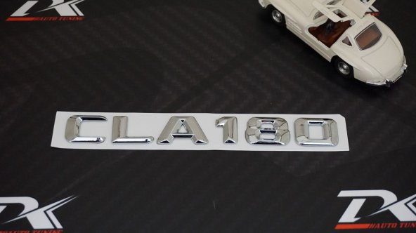Benz CLA180 Bagaj Krom Metal 3M 3D Yazı Logo - 3