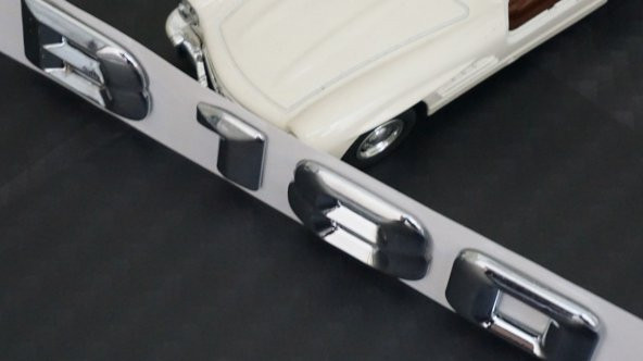 B180 Bagaj Krom Metal 3M 3D Yazı Logo - 5