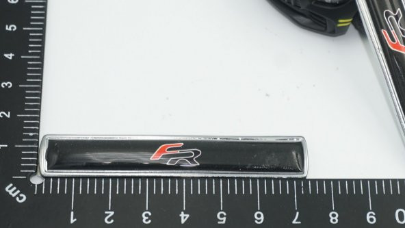 Seat FR Logo Yan Çamurluk 3M 3D ABS Logo Amblem Arma - Resim 5