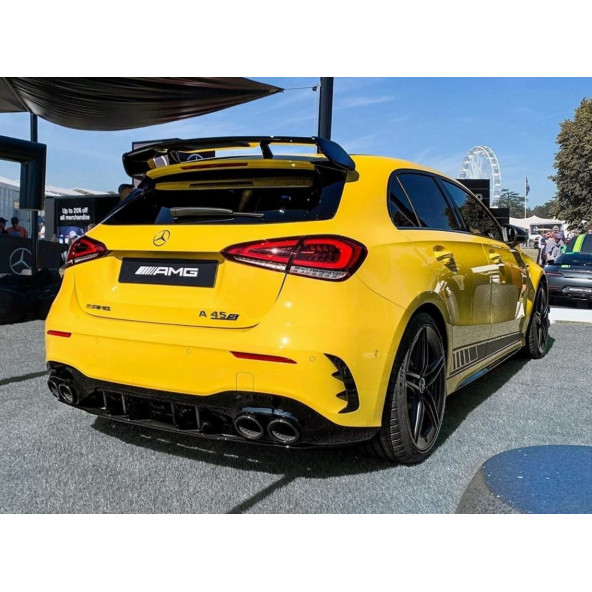 A45S Bagaj Yazı Logo Siyah Renk Orjinal Ürün - 4