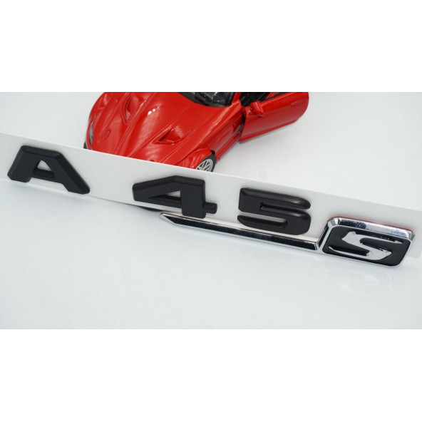 A45S Bagaj Yazı Logo Siyah Renk Orjinal Ürün - 8