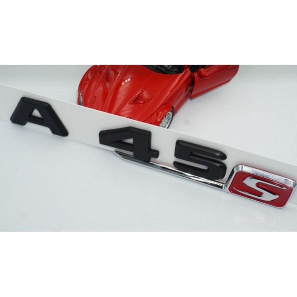 A45S Bagaj Yazı Logo Siyah Renk Orjinal Ürün - 9