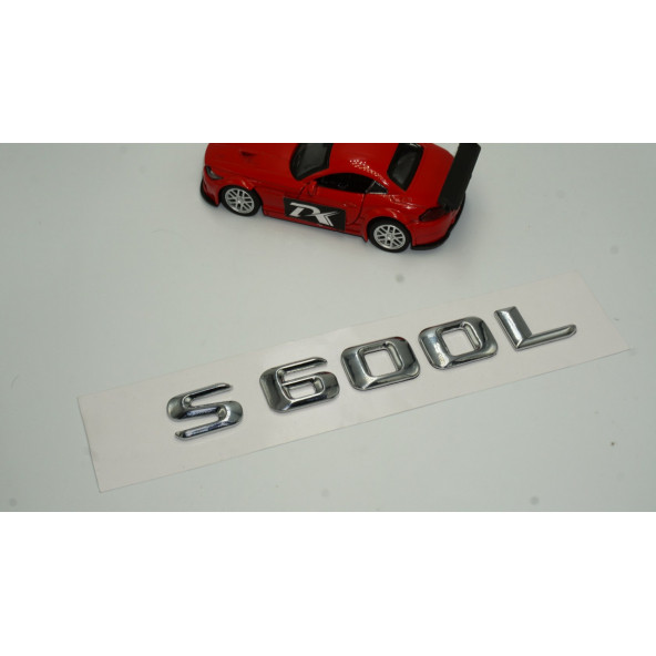 S600L Bagaj Krom Metal 3M 3D Yazı Logo - Resim 2