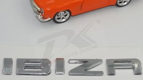 Seat İbiza 98-2010 Yeni Nesil Bagaj Krom ABS 3M 3D Yazı Logo Ambl - Resim 4
