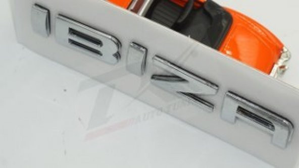 Seat İbiza 98-2010 Yeni Nesil Bagaj Krom ABS 3M 3D Yazı Logo Ambl - Resim 5