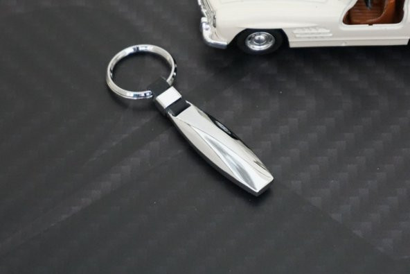 Mazda Logo Su Damlası Model Stil Deri Metal Anahtarlık - Resim 4