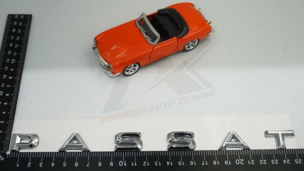 Volkswagen Passat Yeni Nesil Bagaj Yazı Logo Krom Renk Orjinal Ür - 6