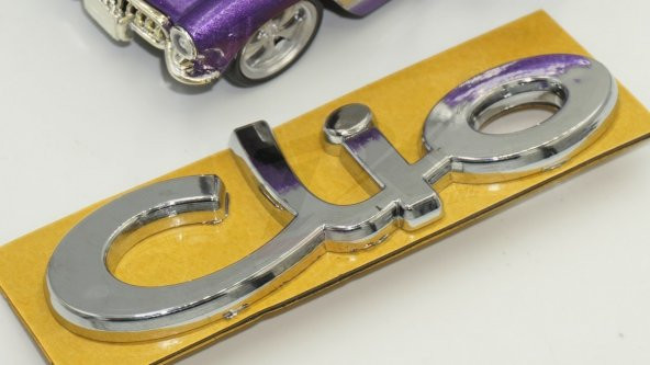 Renault Clio Bagaj Tırnaklı Krom ABS 3M 3D Yazı Logo Amblem - 5