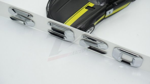 S 320 Krom Renk ABS 3M Bagaj Yazı Logo - 5