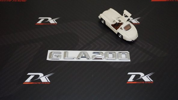 GLA200 Bagaj Krom Metal 3M 3D Yazı Logo - 2