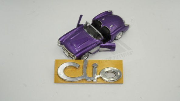 Renault Clio Bagaj Tırnaklı Krom ABS 3M 3D Yazı Logo Amblem - 2