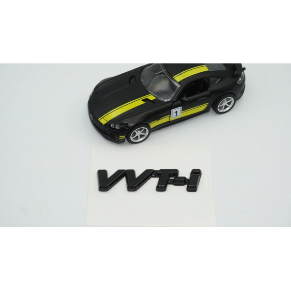 Toyota VVT İ Parlak Siyah Bagaj 3M 3D ABS Logo Amblem - 3