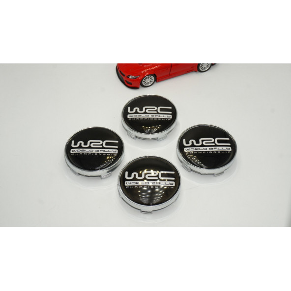 Subaru WRC World Rally Jant Göbeği Kapak Seti 60mm - Resim 2