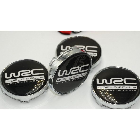 Subaru WRC World Rally Jant Göbeği Kapak Seti 60mm - Resim 4