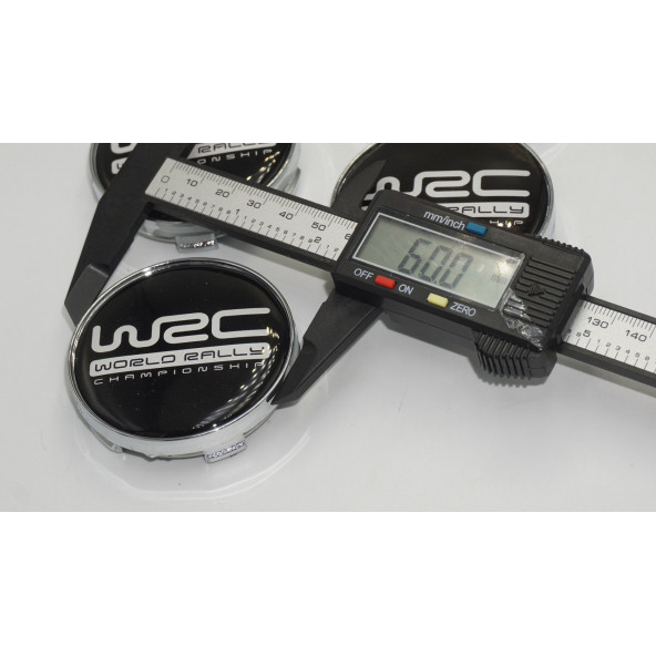 Subaru WRC World Rally Jant Göbeği Kapak Seti 60mm - Resim 5