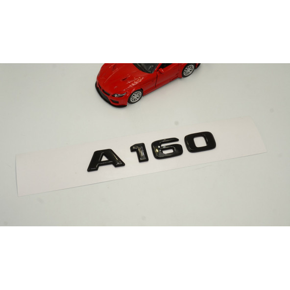 DK Tuning A 160 Bagaj Parlak Siyah ABS 3M 3D Yazı Logo - Resim 2