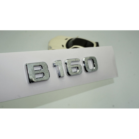 DK Benz B160 Bagaj Krom ABS 3M 3D Yazı Logo