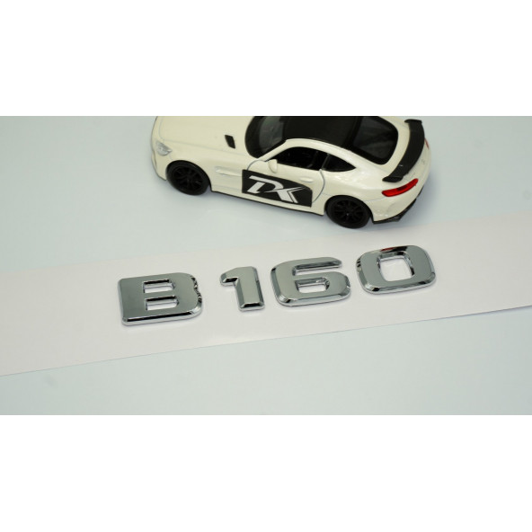 DK Benz B160 Bagaj Krom ABS 3M 3D Yazı Logo - 2