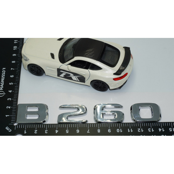 Dk Tuning B260 Bagaj Krom Abs 3m 3d Yazı Logo Benz İle Uyumlu - 4