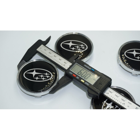 DK Tuning Subaru Jant Göbek Kapağı Seti 60mm - 5