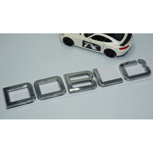 Fiat Doblo Yeni Nesil Bagaj Krom ABS 3M 3D Yazı Logo Amblem - 3