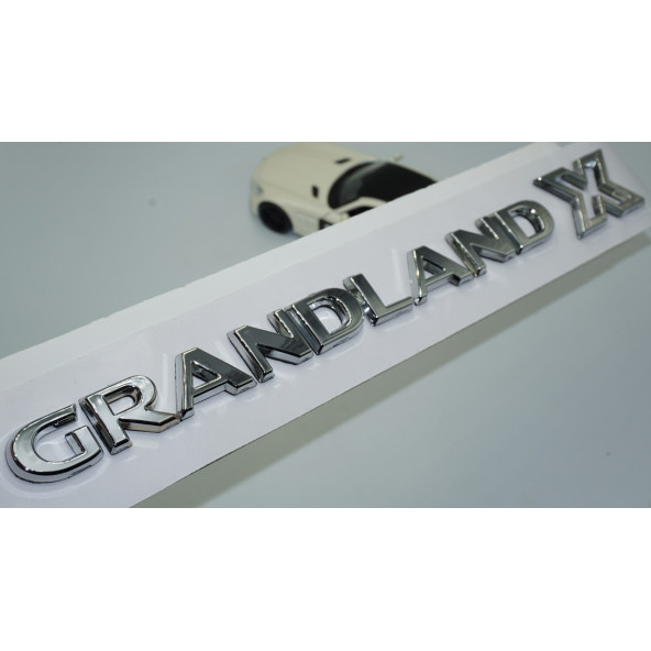 DK Tuning Opel GrandlandX Bagaj Krom ABS 3M 3D Yazı Logo Amblem
