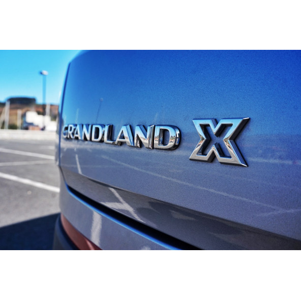 DK Tuning Opel GrandlandX Bagaj Krom ABS 3M 3D Yazı Logo Amblem - Resim 5