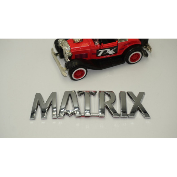 DK Tuning Hyundai Matrix Krom ABS Bagaj Yazı Logo Amblem - 2