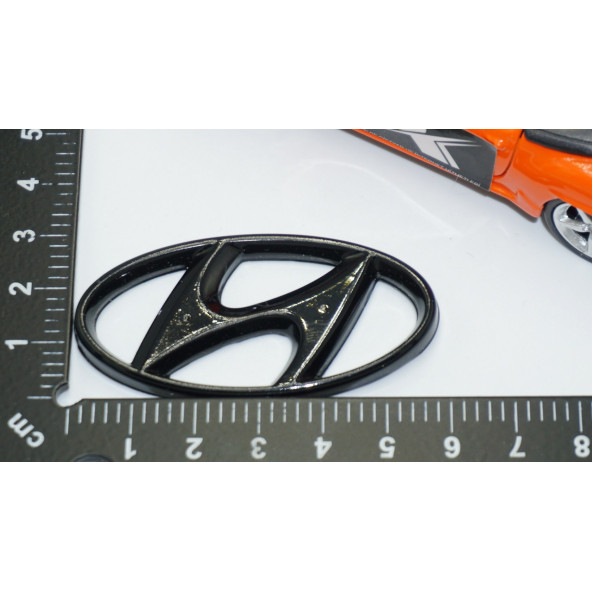 DK Tuning Hyundai Direksiyon Göbeği Siyah Logo 5,9 Cm - 2