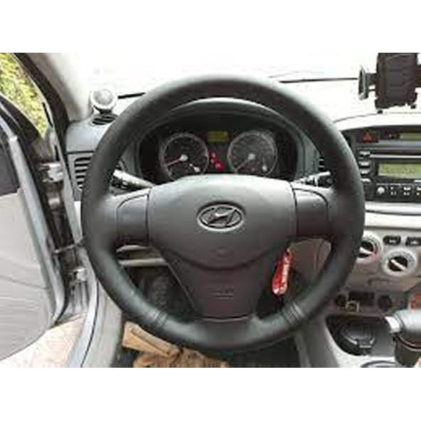 DK Tuning Hyundai Direksiyon Göbeği Siyah Logo 5,9 Cm - 3