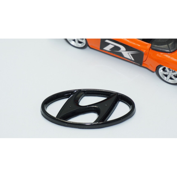 DK Tuning Hyundai Direksiyon Göbeği Siyah Logo 5,9 Cm - 4