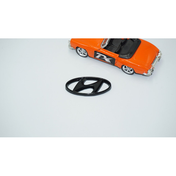 DK Tuning Hyundai Direksiyon Göbeği Siyah Logo 5,9 Cm - 5