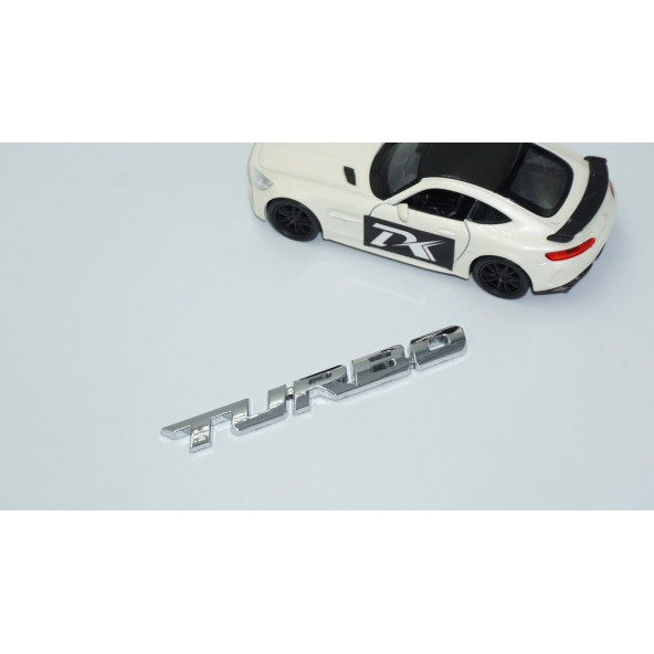 DK Tuning Turbo Bagaj Krom Metal 3M 3D Bagaj Yazı Logo K - 2
