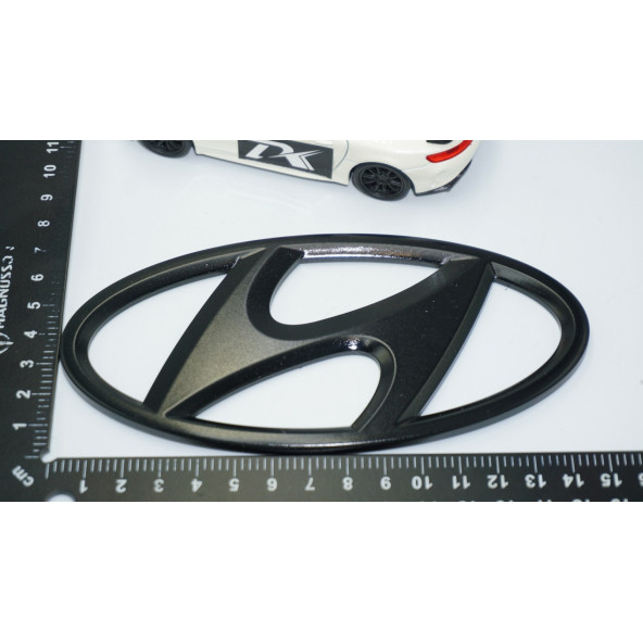 DK Tuning İONİQ Siyah Bagaj Logo Hyundai İle Uyumlu - 2