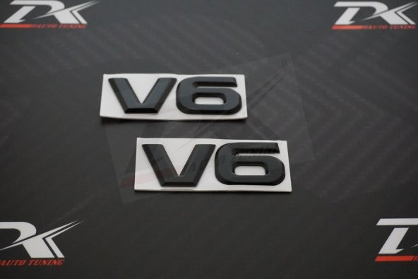 Mercedes Benz AMG V6 3M 3D Çamurluk Yanı Metal Yazı Logo - Resim 2