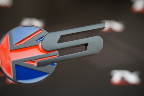 Jaguar S English Flag Metal 3M Bagaj Yazı Logo Amblem - Resim 3