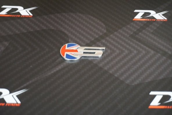 Jaguar S English Flag Metal 3M Bagaj Yazı Logo Amblem - Resim 4