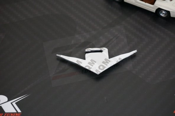 V6 3M 3D Bagaj Krom Metal Yazı Logo - 5