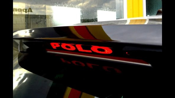 Volkswagen Polo MK6 MK7 Karbon Fiber Stop Lamba Filmi - 5